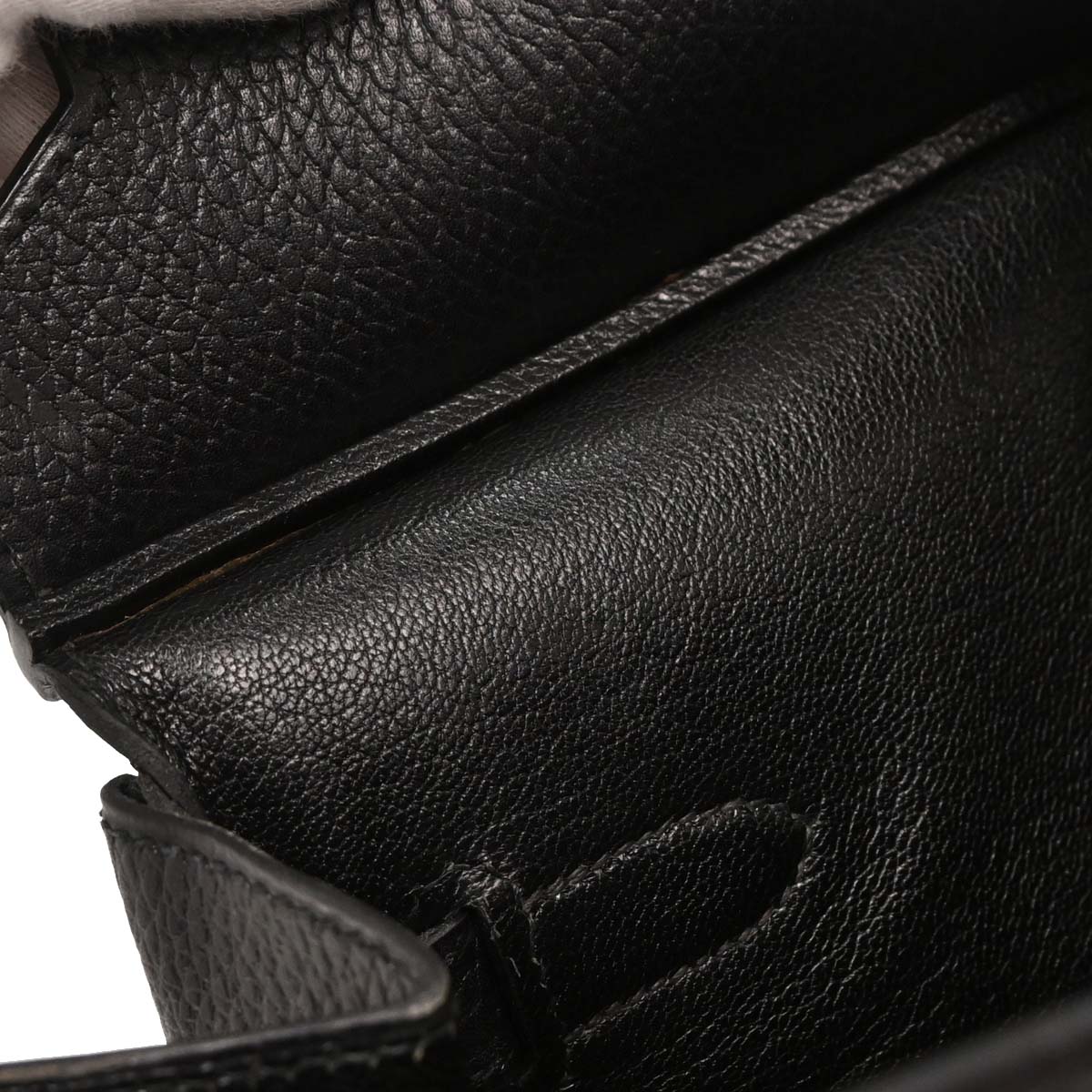 Hermes Black Ardennes Birkin 40 Handbag