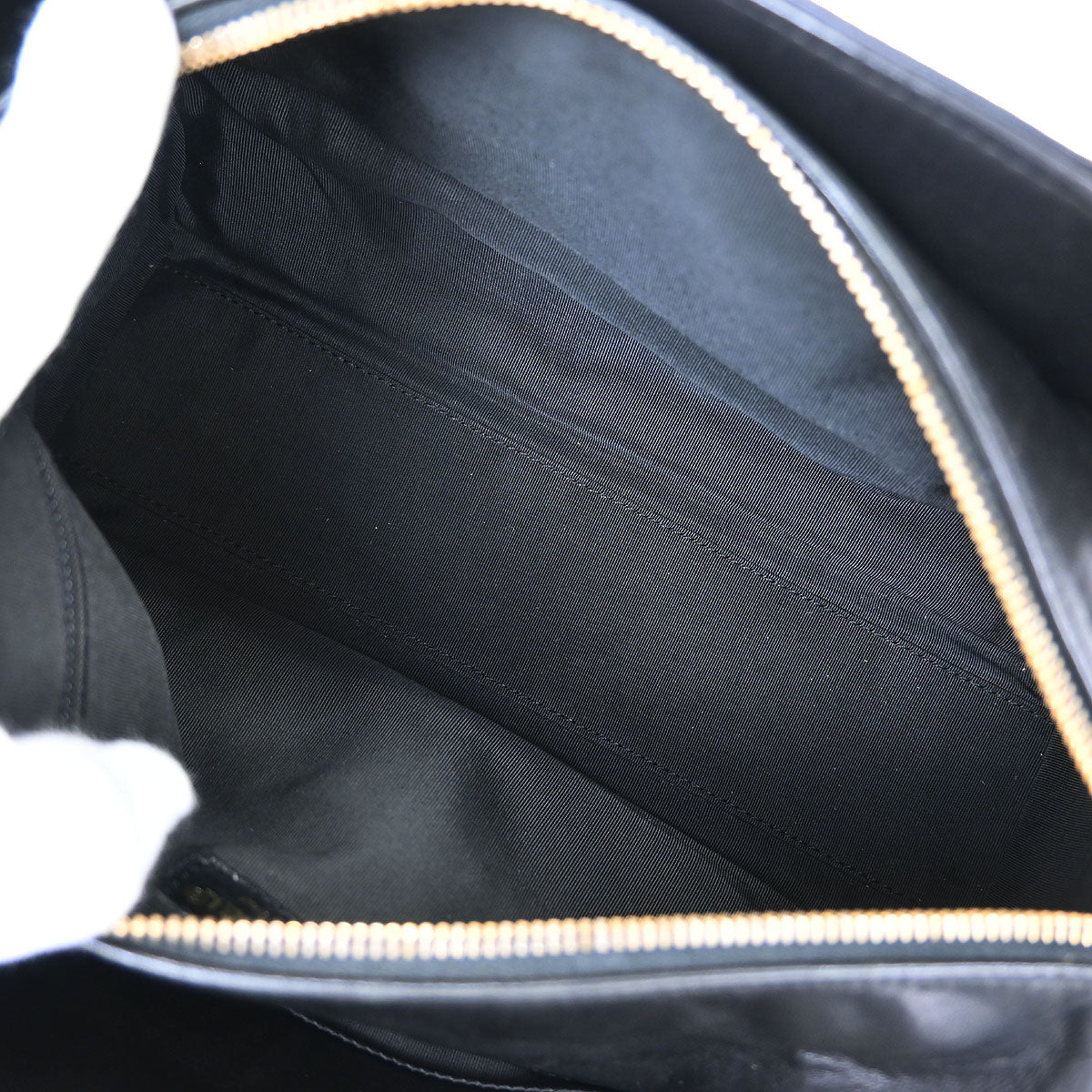 Chanel Black Lambskin Choco Bar Handbag