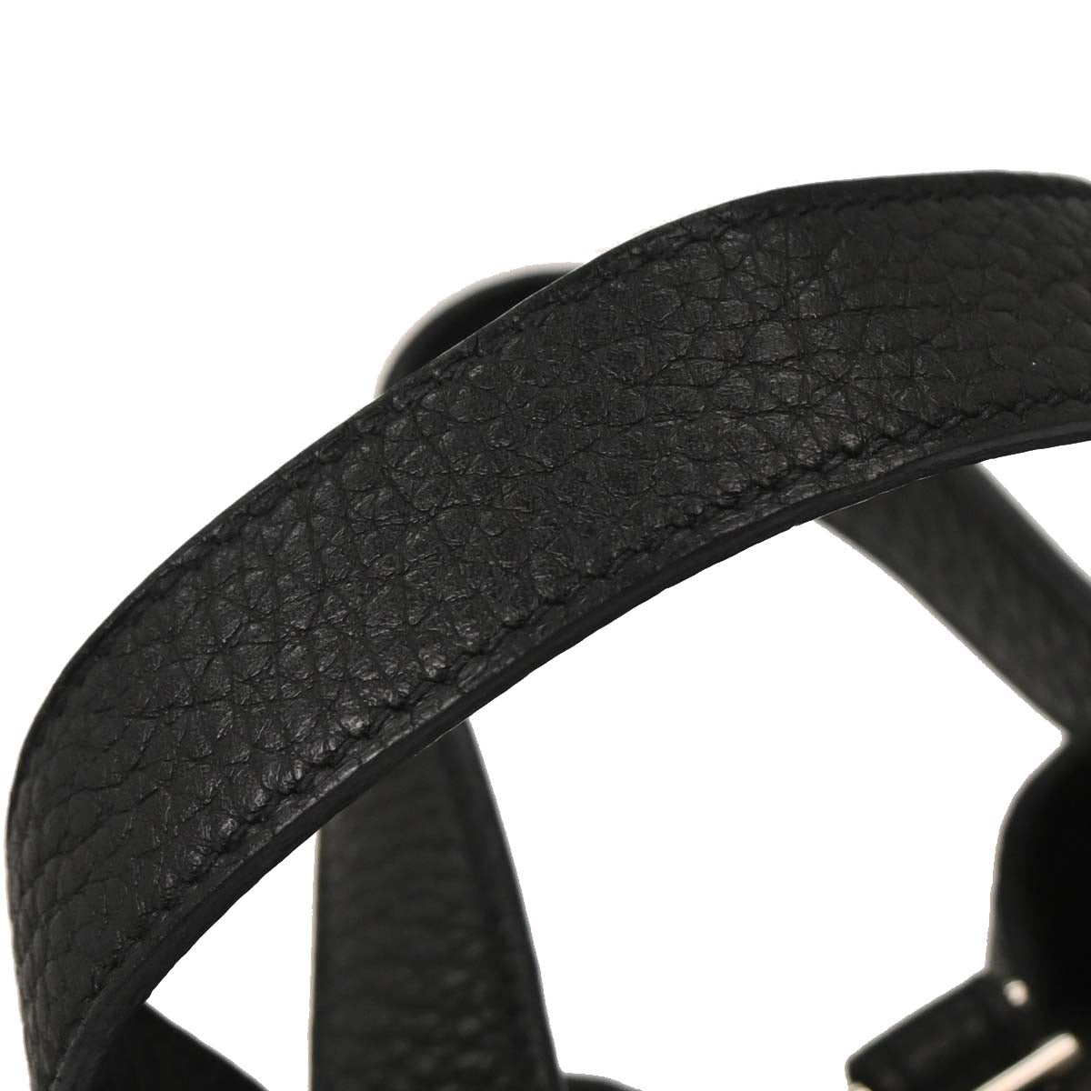 Hermes Black Taurillon Clemence Picotin Lock 18 PM Handbag