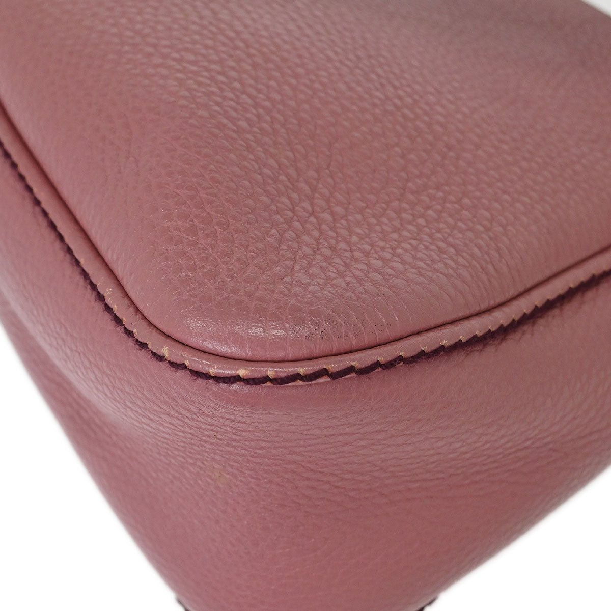 Chanel 2002-2003 Pink Calfskin Handbag