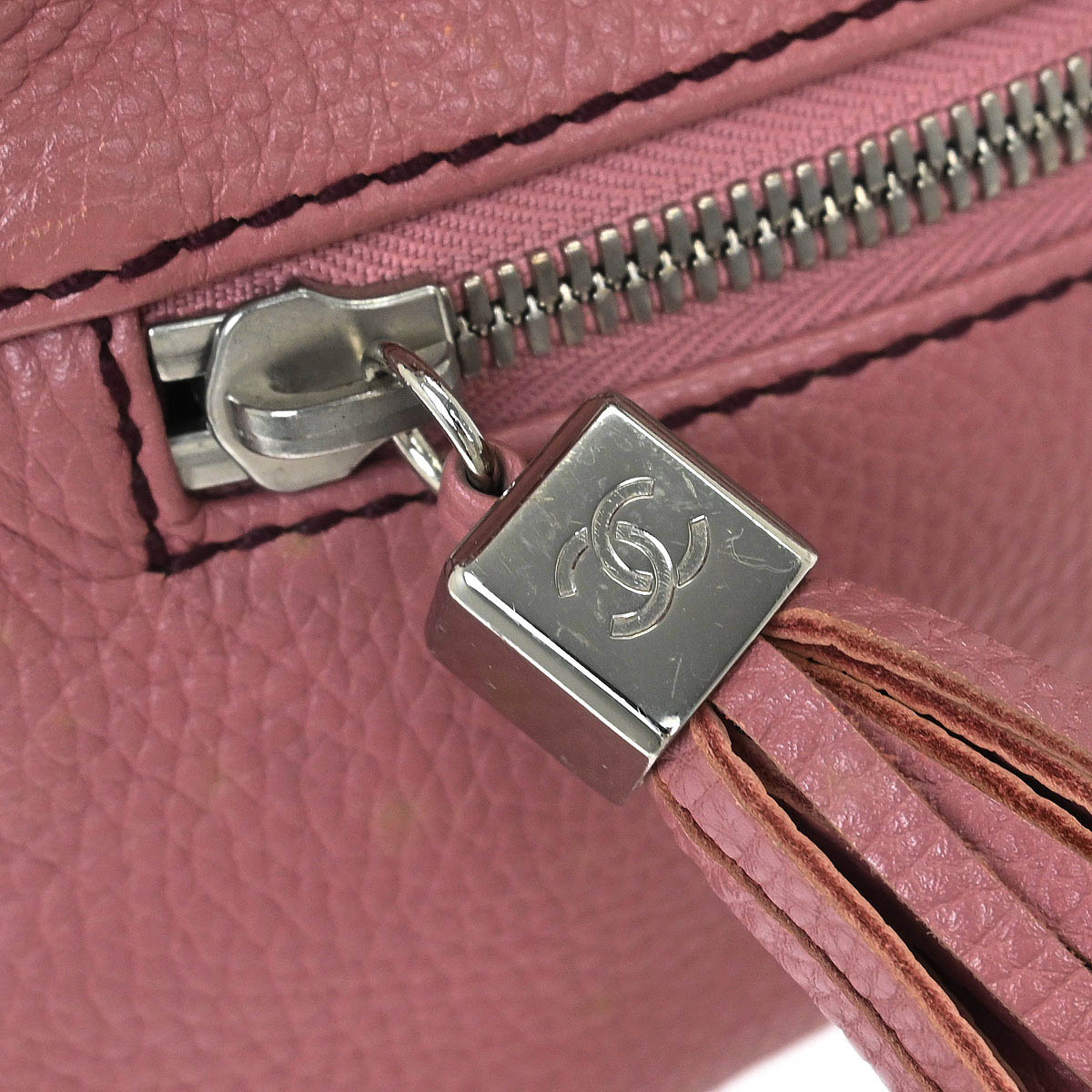 Chanel 2002-2003 Pink Calfskin Handbag