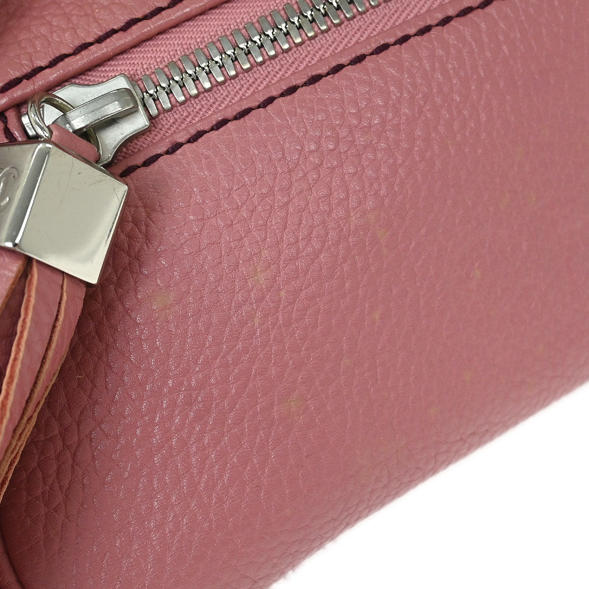 Chanel 2002-2003 Pink Calfskin Handbag