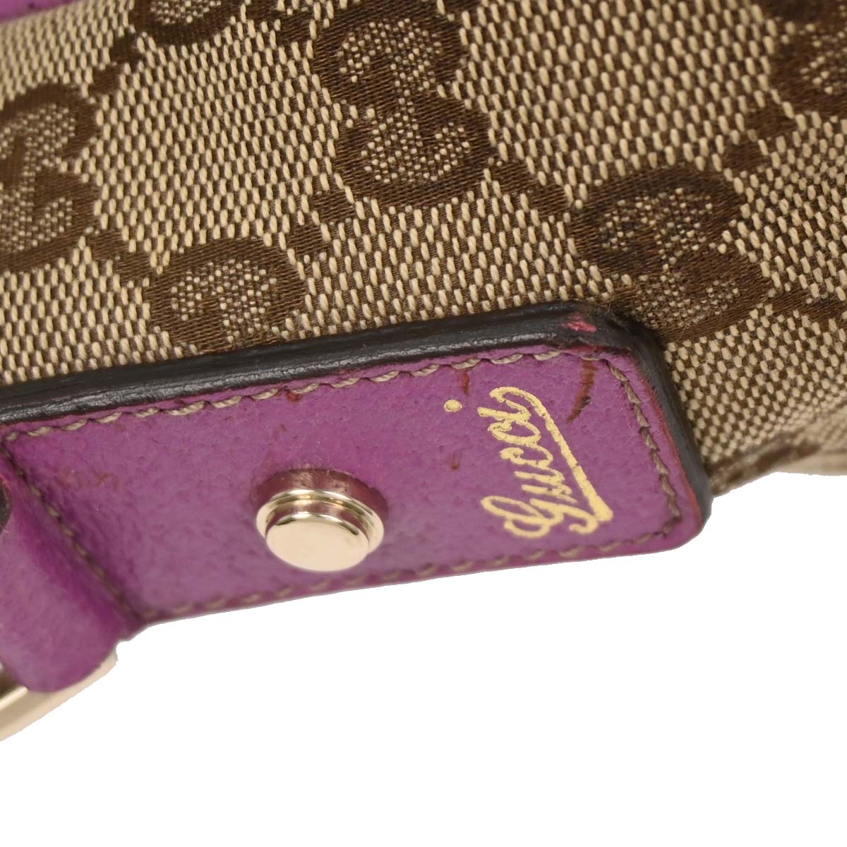 Gucci Beige GG Abbey D Ring Handbag