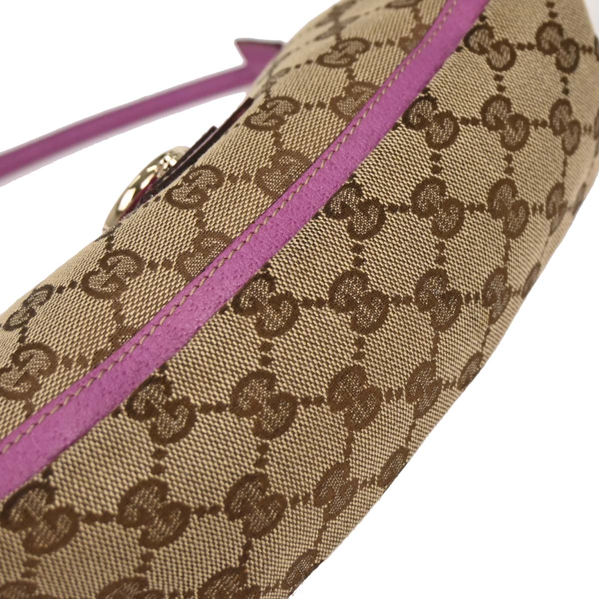 Gucci Beige GG Abbey D Ring Handbag