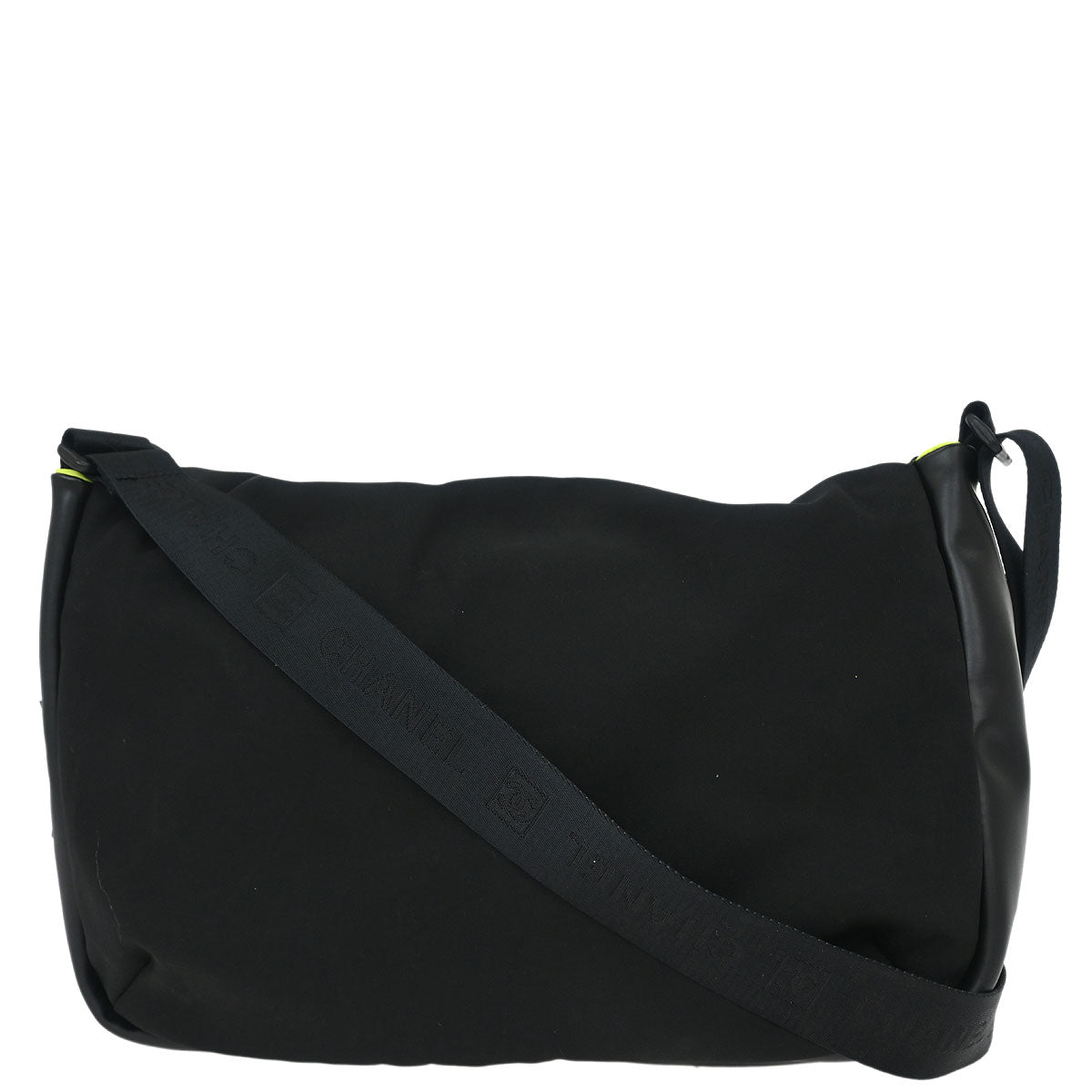 Chanel 2005-2006 Black Nylon Sport Line Shoulder Bag