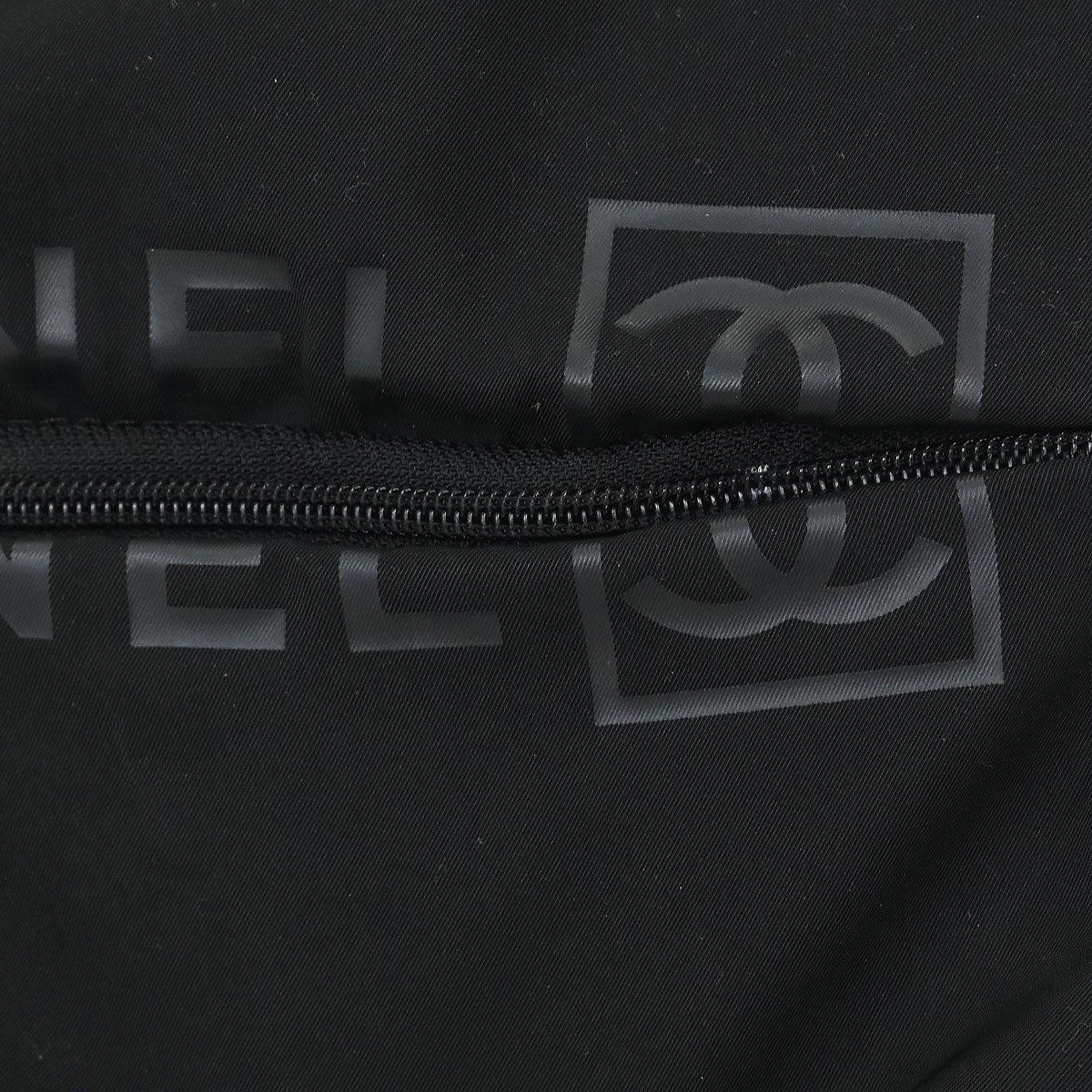 Chanel 2005-2006 Black Nylon Sport Line Shoulder Bag