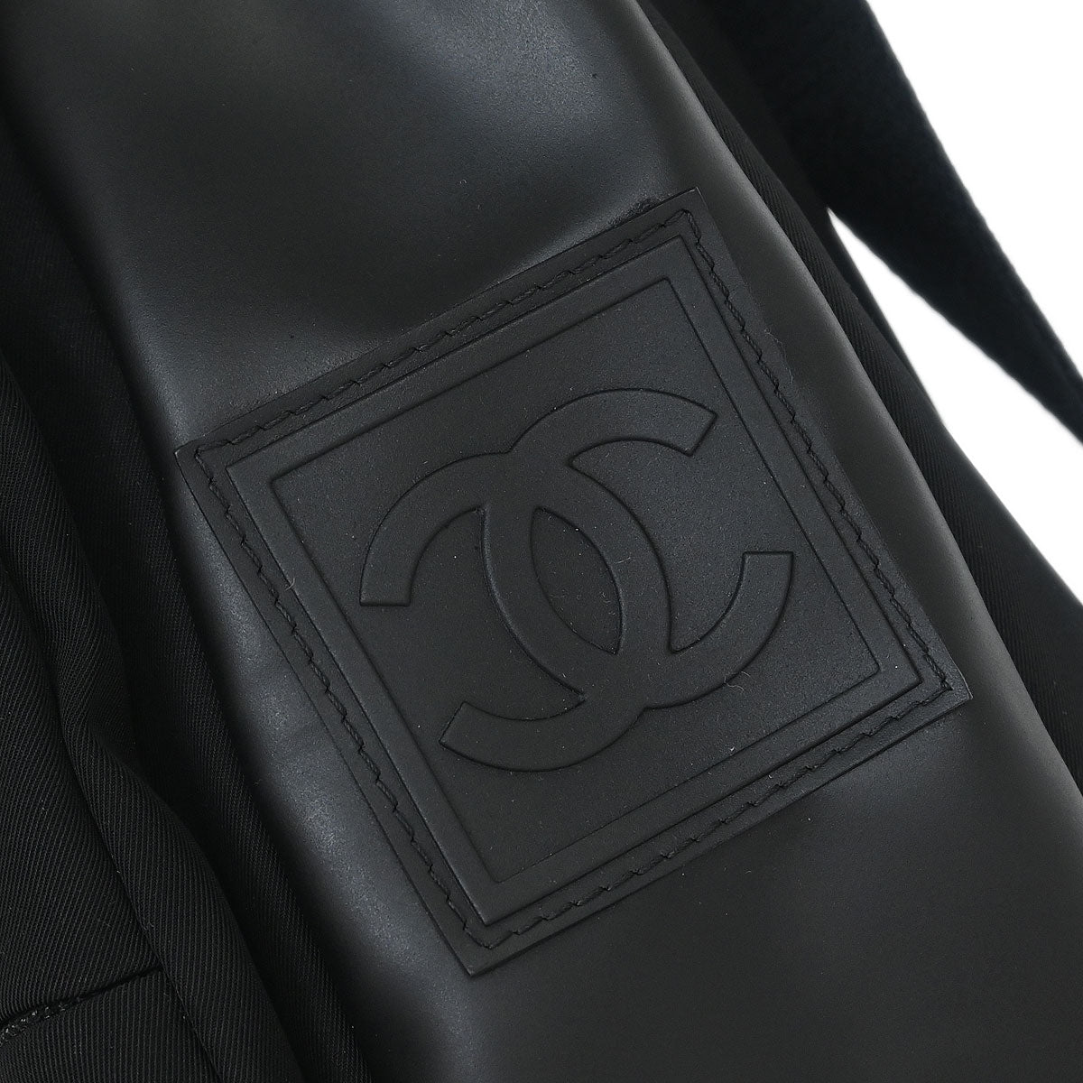Chanel 2005-2006 Black Nylon Sport Line Shoulder Bag