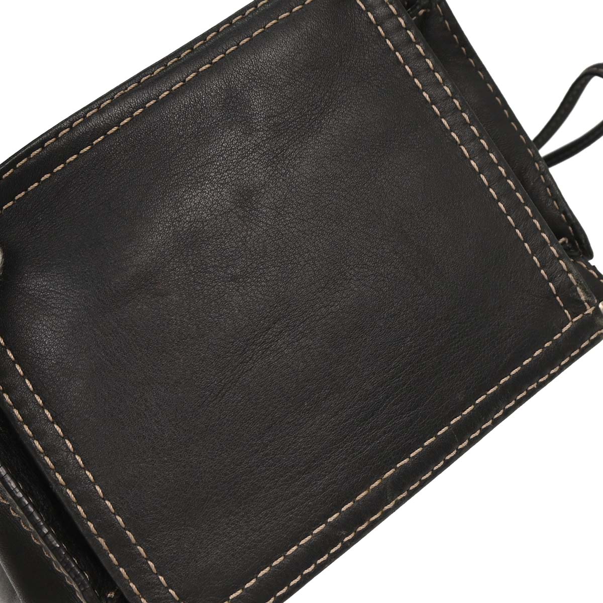 Loewe * Black Leather Tote Handbag