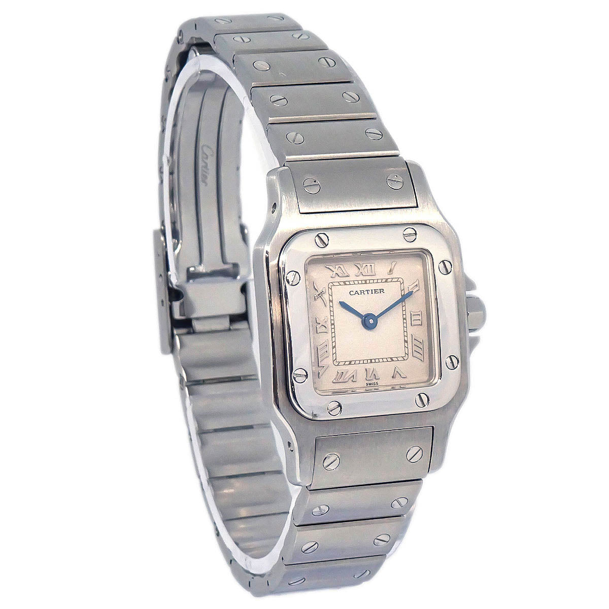 Cartier Santos Galbee SM Ref.1565 Quartz Watch SS
