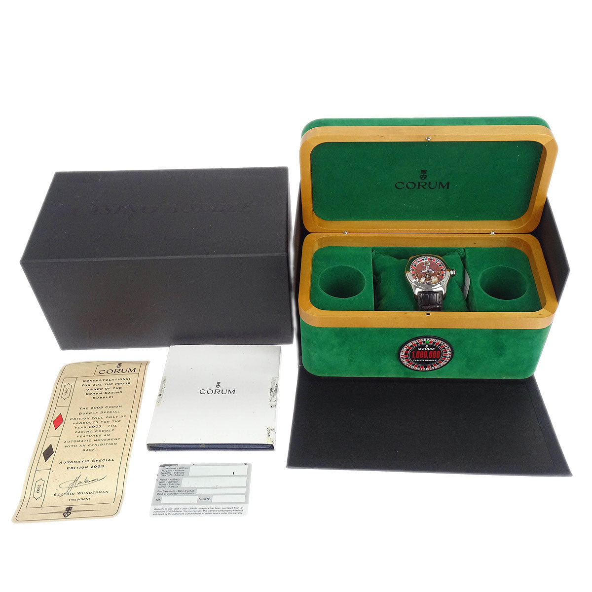 Corum * Casino Bubble Ref.082.150.20 Self-winding