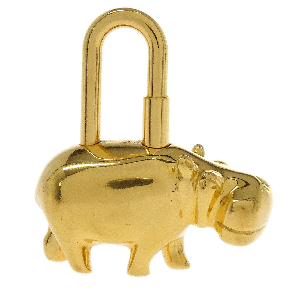 Hermes 2005 Annee Des Fleuves Cadena Gold Small Good