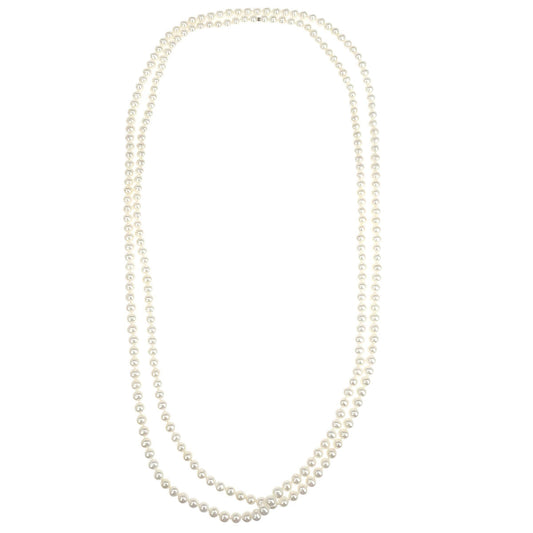 Tiffany & Co. Chain Necklace SV925 Silver Freshwater Pearl