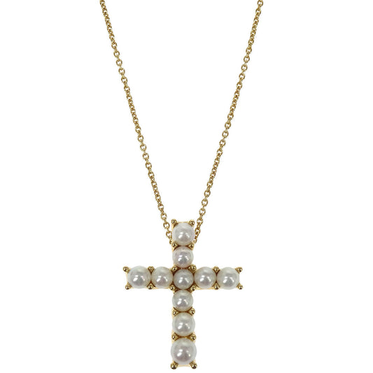Mikimoto Pendant Necklace 18KYG Pearl Gold