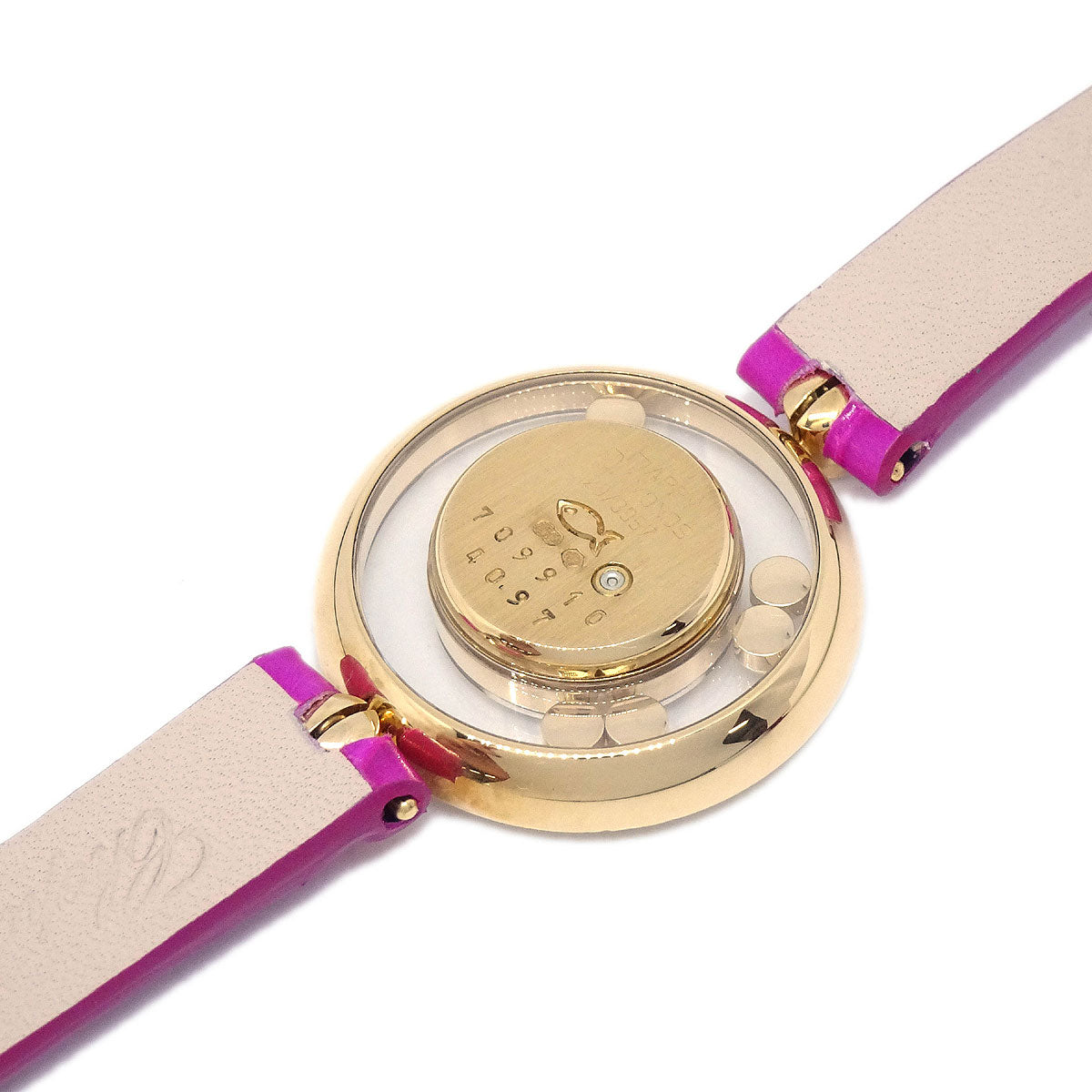 Chopard * Happy Diamonds Ref.20/3957 Quartz Watch 18KYG Diamond
