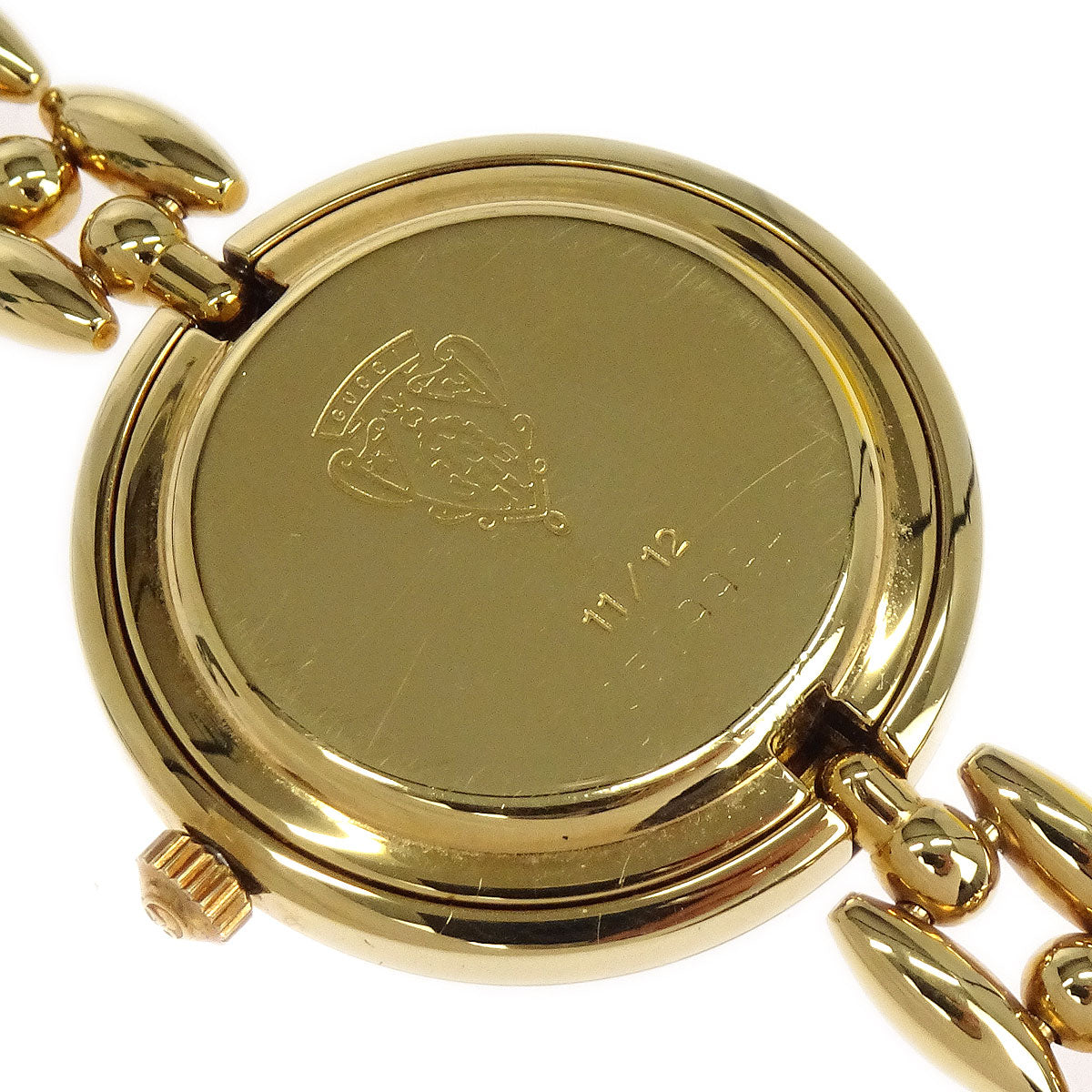 Gucci 11/12 Change Bezel Chameleon Quartz Watch SS