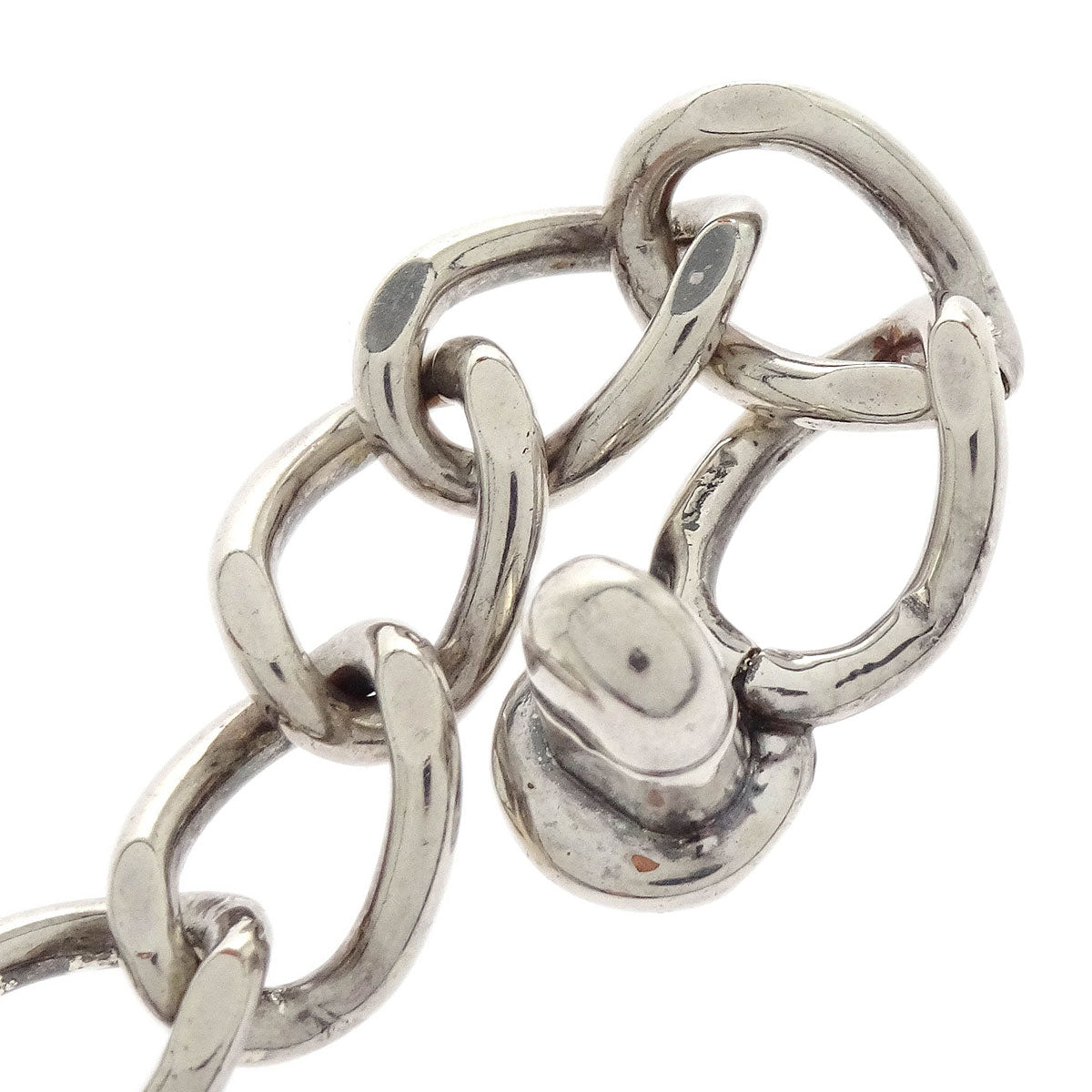 Chanel CC Turnlock Bracelet Silver 96P