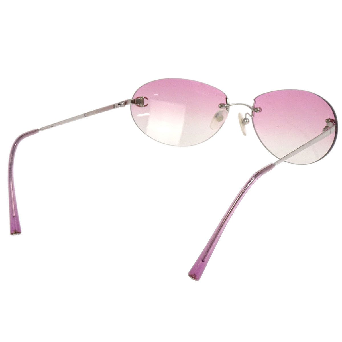 Chanel Sunglasses Eyewear Pink Small Good