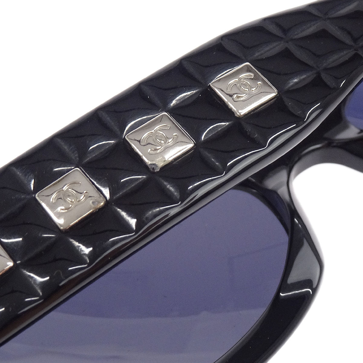 Chanel Sunglasses Eyewear Black Small Good