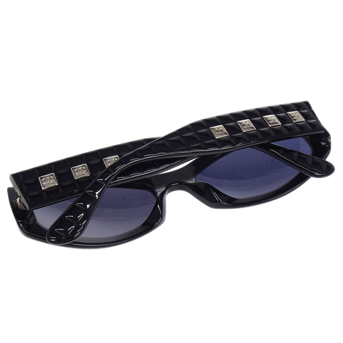 Chanel Sunglasses Eyewear Black Small Good