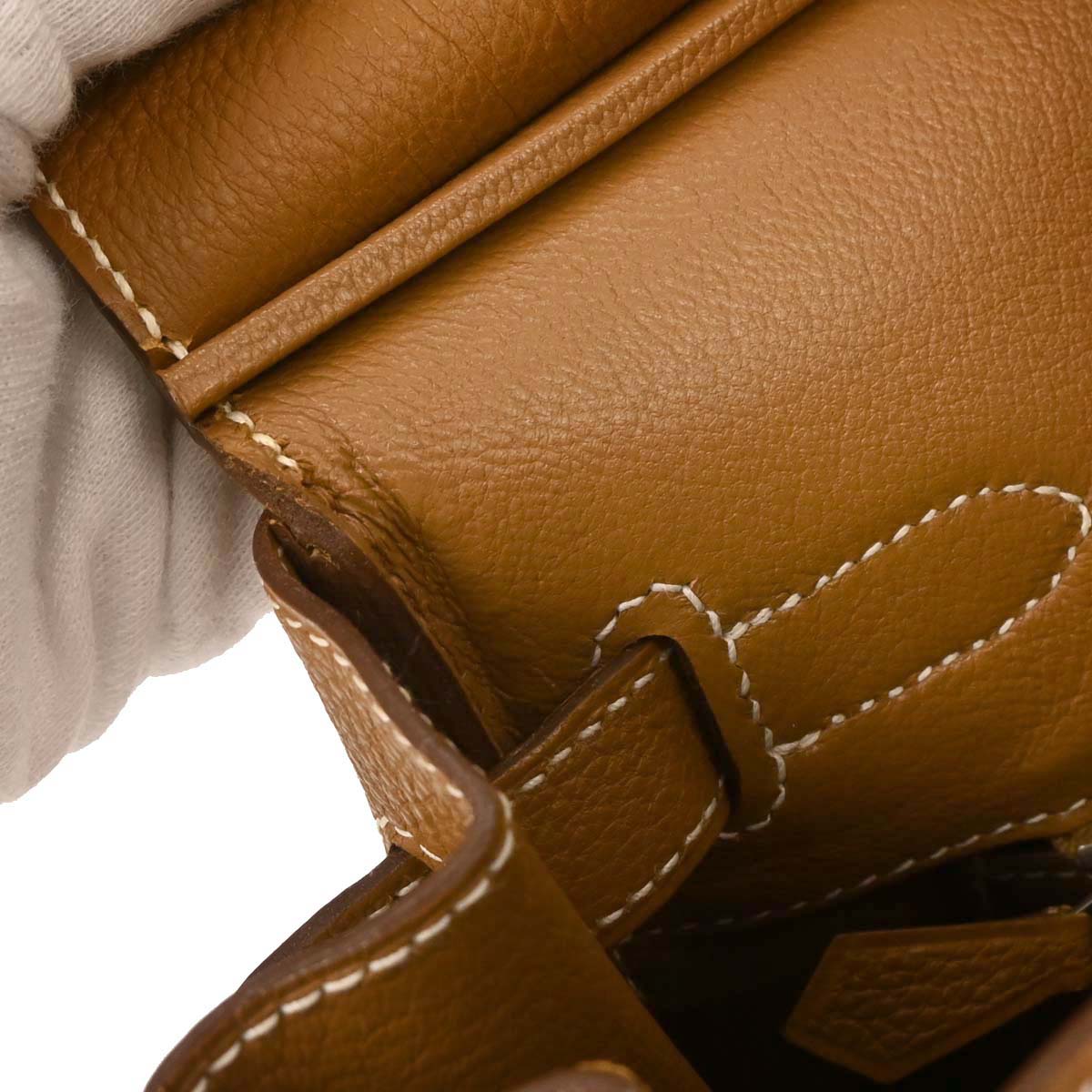 Hermes Gold Togo Birkin 30 Handbag