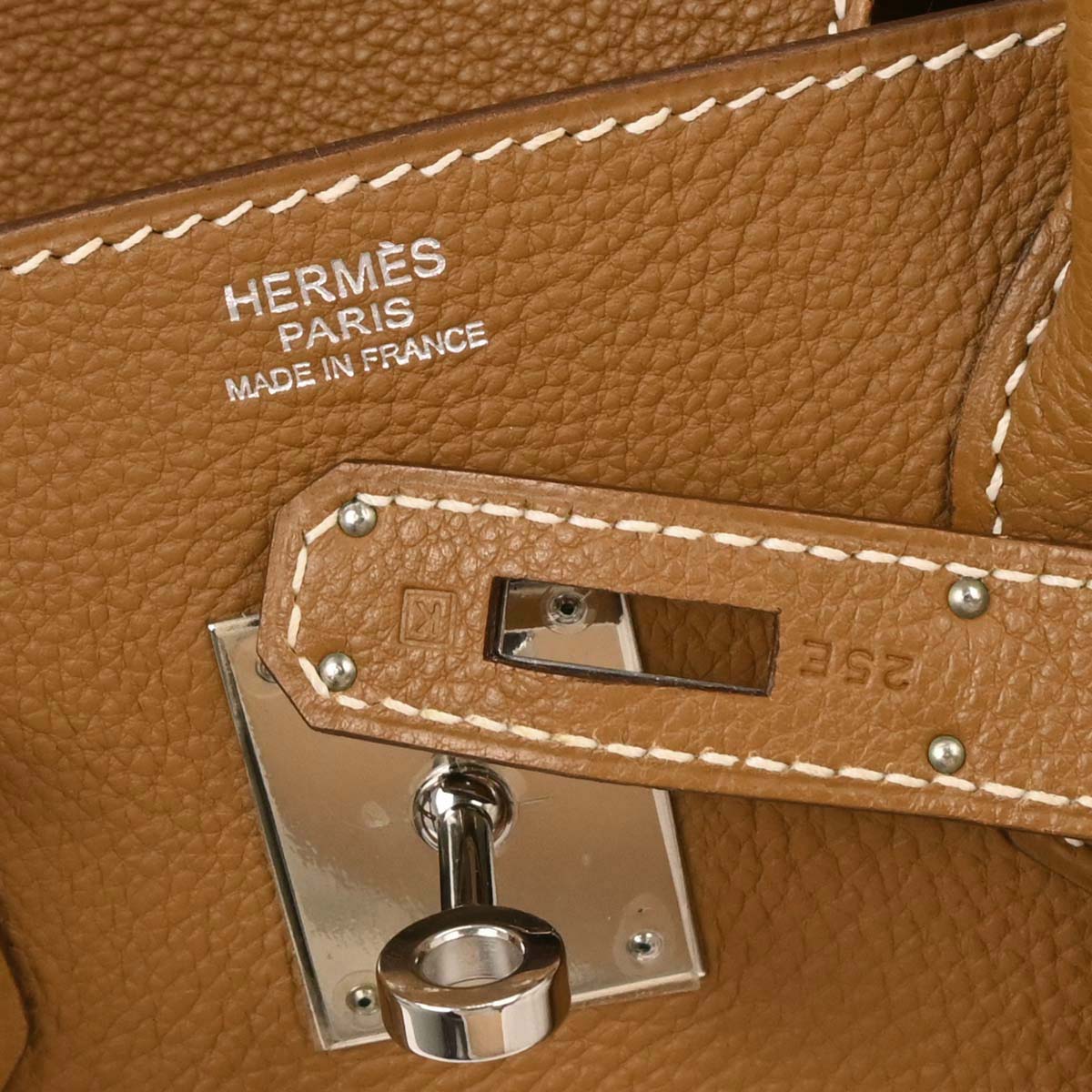 Hermes Gold Togo Birkin 30 Handbag