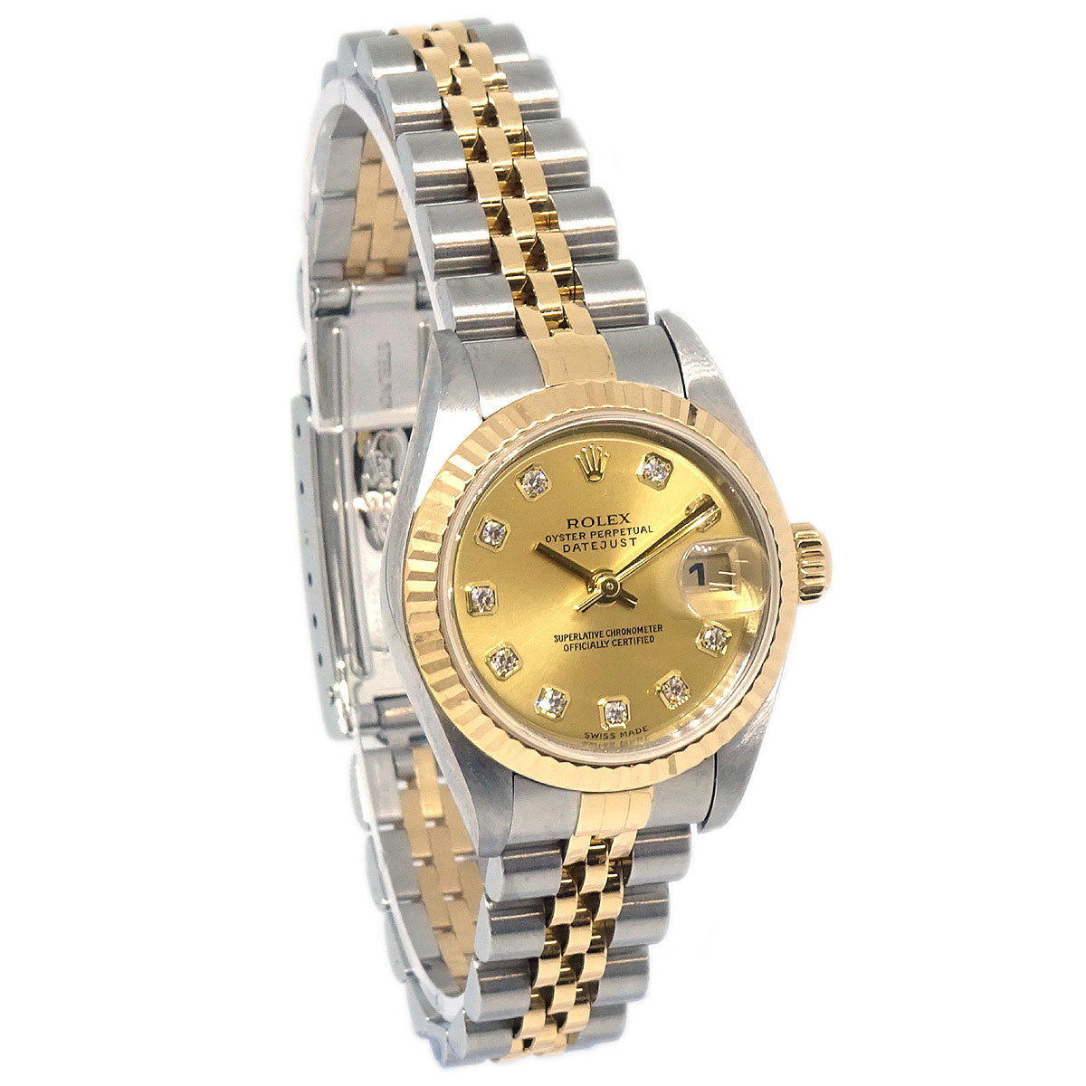 Rolex Oyster Perpetual Datejust 26mm Ref.79173 Self-winding Watch SS 18KYG