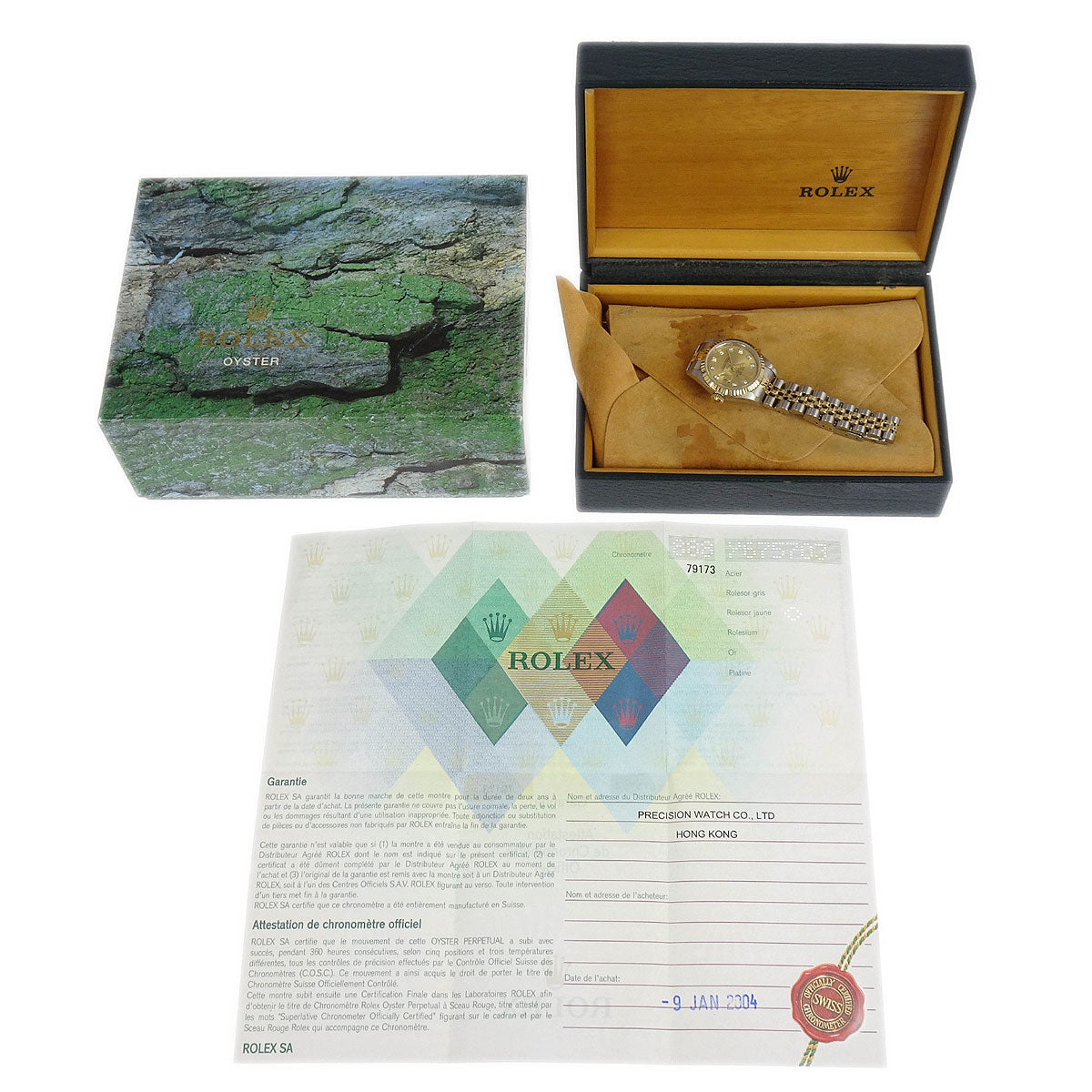 Rolex Oyster Perpetual Datejust 26mm Ref.79173 Self-winding Watch SS 18KYG