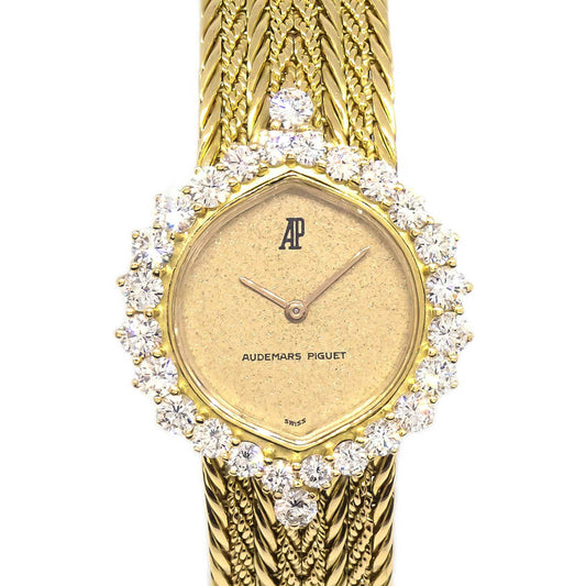 Audemars Piguet Diamond Bezel Manual-winding Watch 18KYG