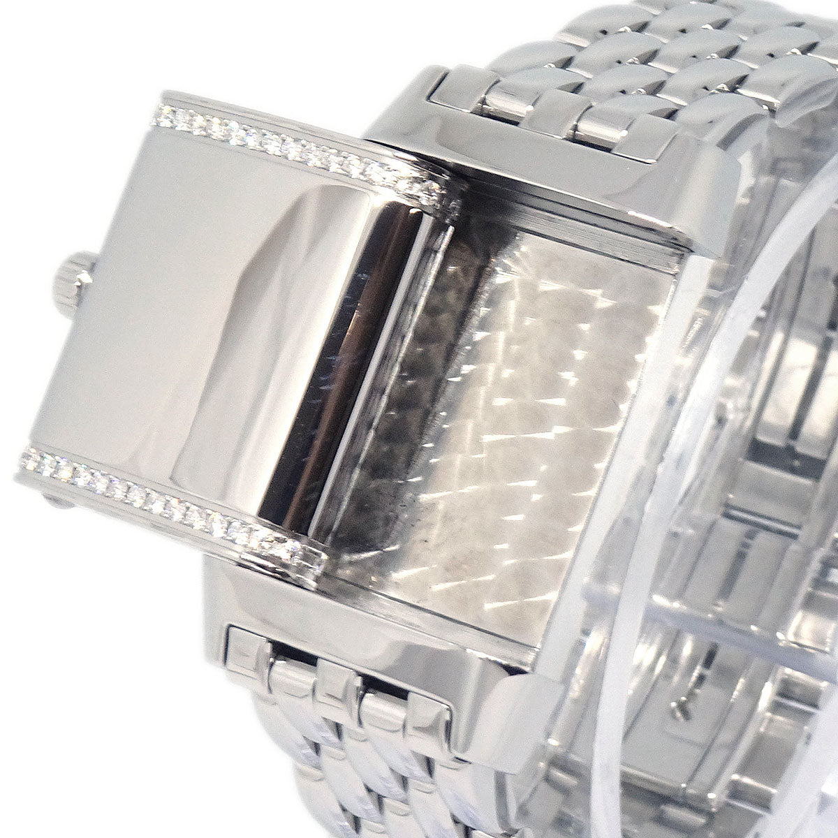 Jaeger Lecoultre Reverso Monoface Ref.265.8.08 Quartz Watch SS