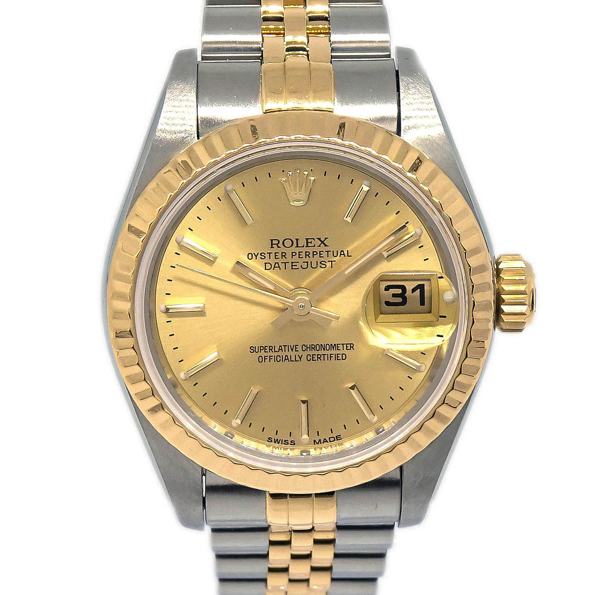Rolex Oyster Perpetual Datejust 26mm Ref.69173 Self-winding Watch SS 18KYG