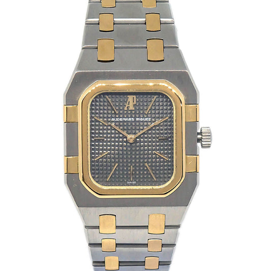Audemars Piguet Royal Oak Square Quartz Watch SS 18KYG