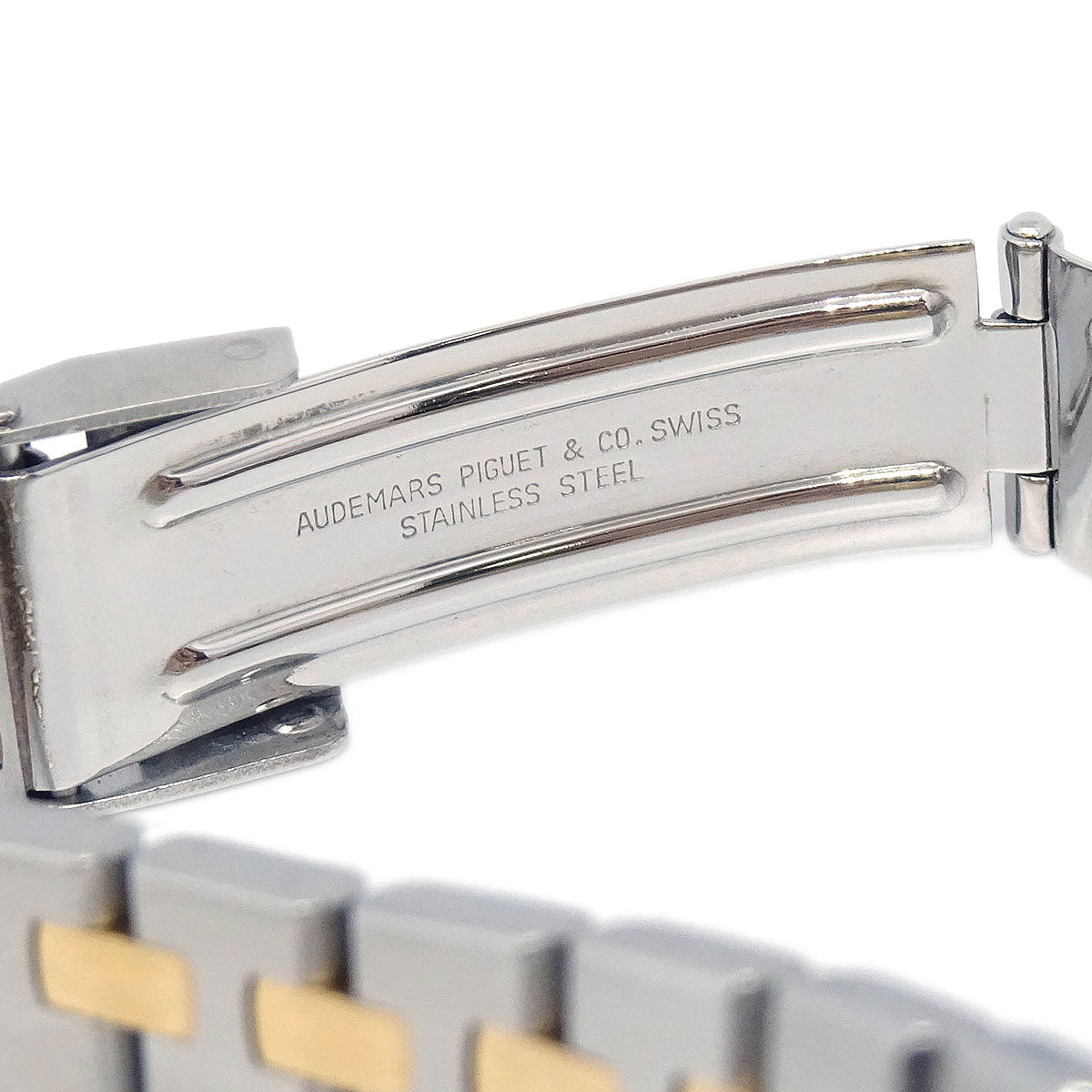 Audemars Piguet Royal Oak Square Quartz Watch SS 18KYG