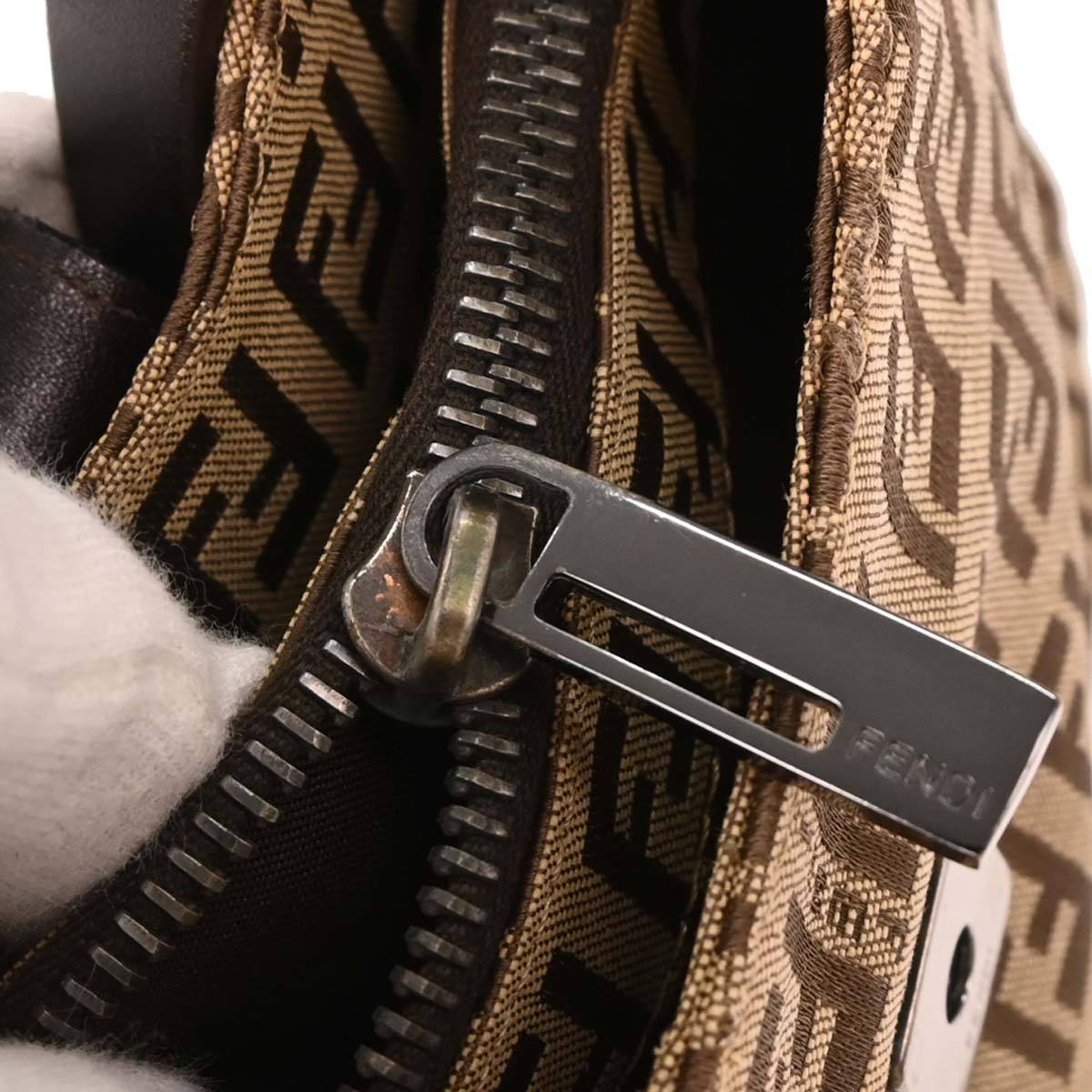 Fendi Beige Zucchino Handbag