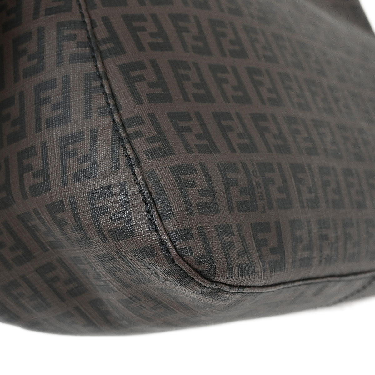 Fendi Brown Zucchino Mamma Baguette Handbag