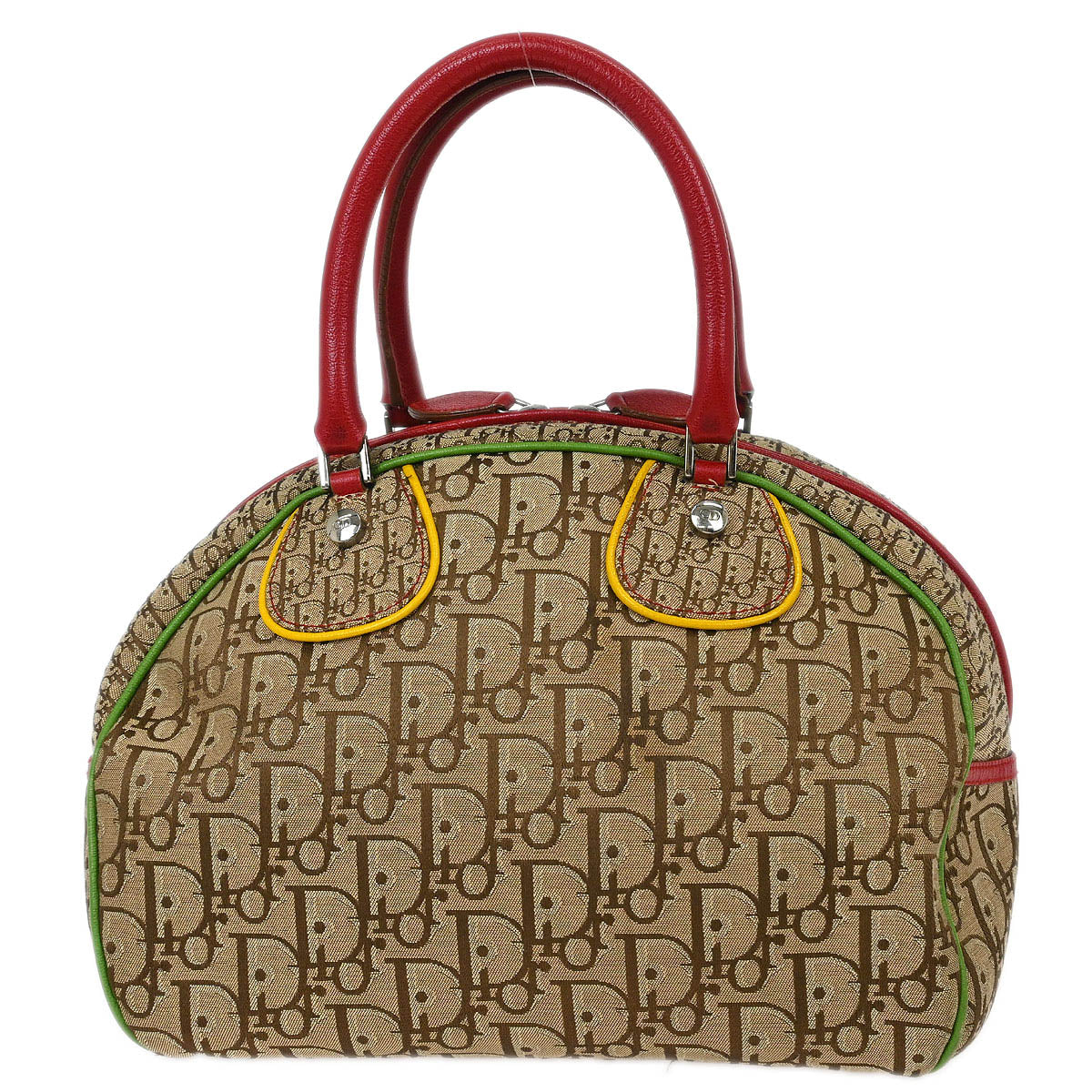 Christian Dior Rasta-Color Trotter Handbag 07RU0094