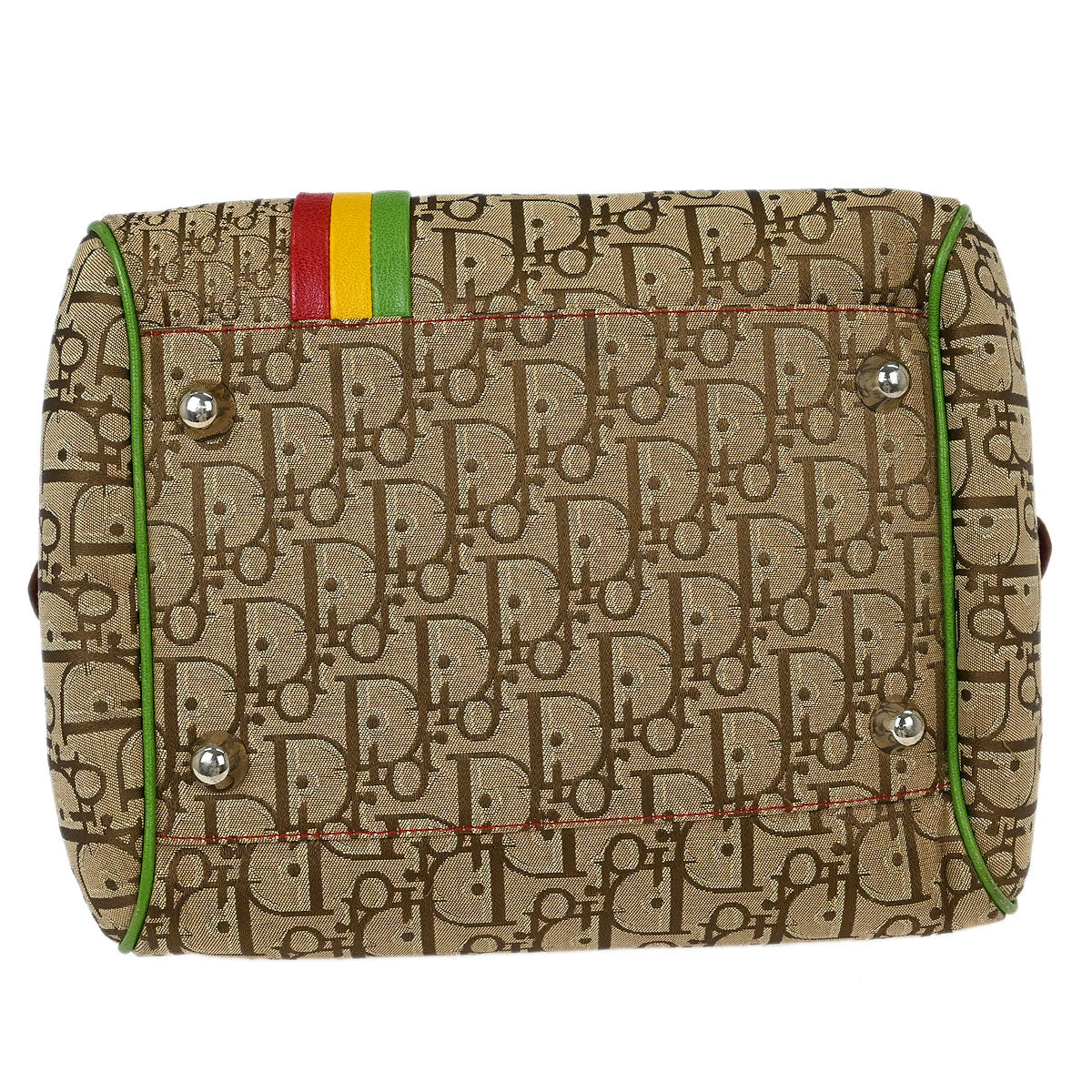 Christian Dior Rasta-Color Trotter Handbag 07RU0094