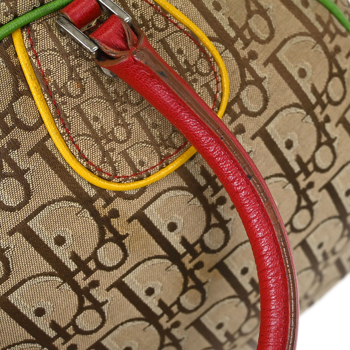 Christian Dior Rasta-Color Trotter Handbag 07RU0094