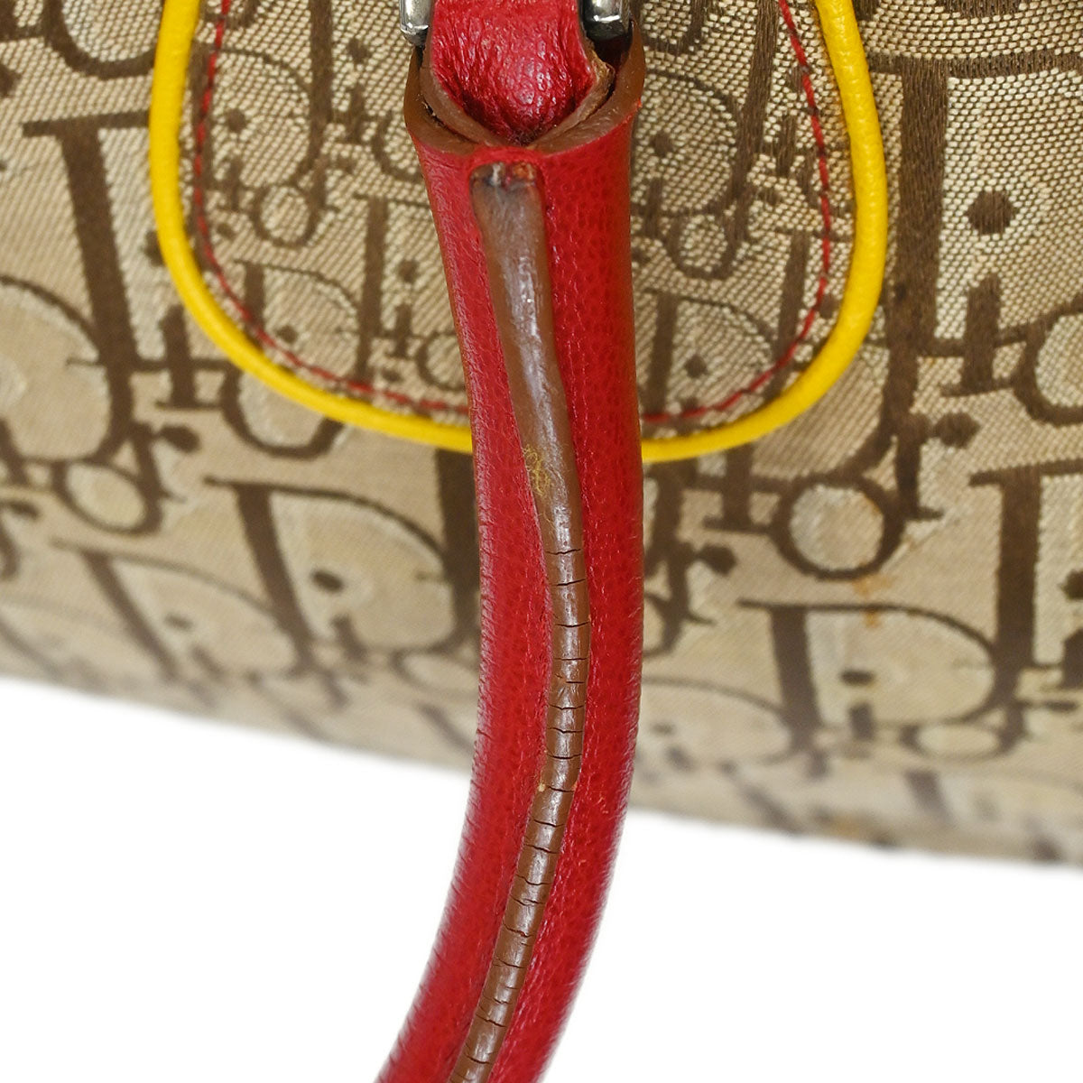 Christian Dior Rasta-Color Trotter Handbag 07RU0094