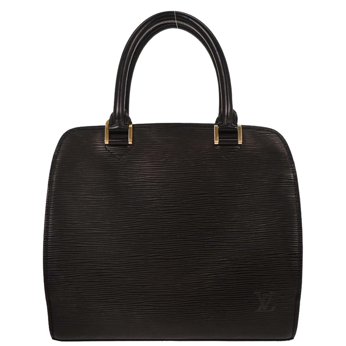 Louis Vuitton Black Epi Pont Neuf Handbag M52052