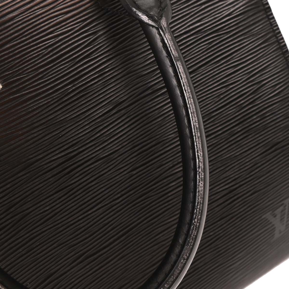 Louis Vuitton Black Epi Pont Neuf Handbag M52052