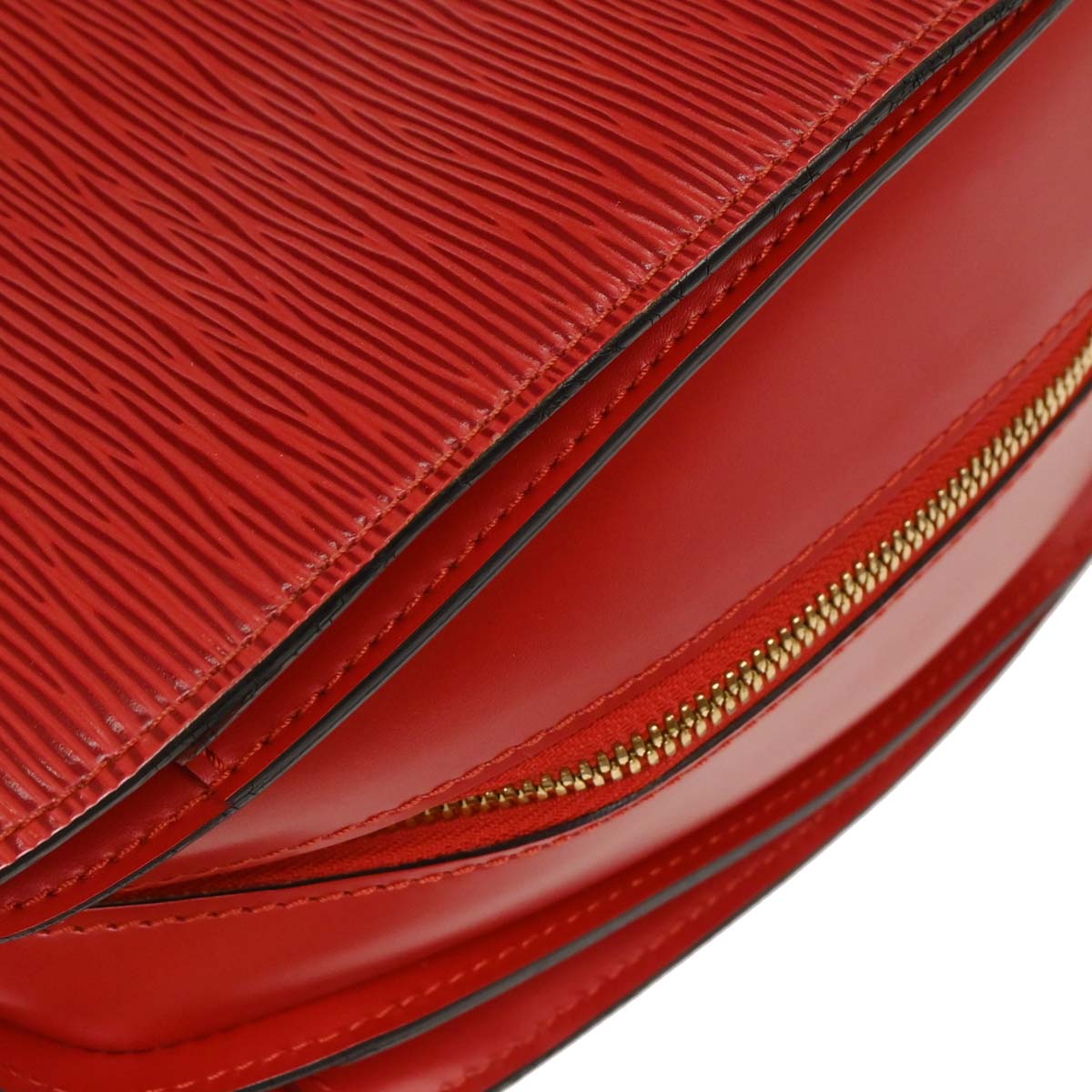 Louis Vuitton Red Epi Pont Neuf Handbag M52057