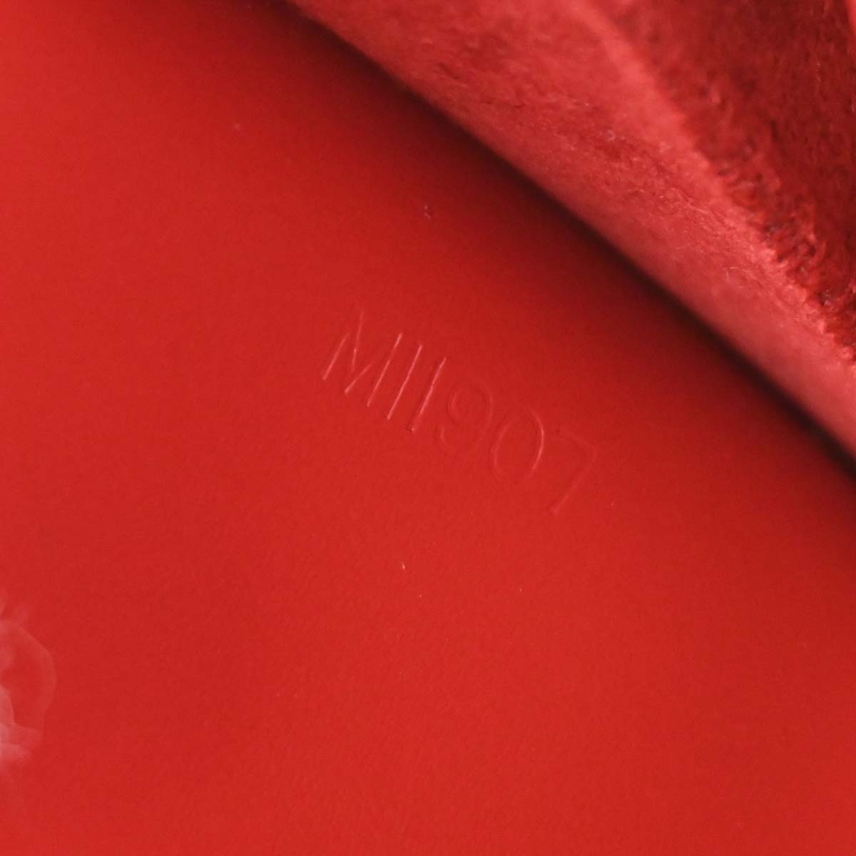 Louis Vuitton Red Epi Pont Neuf Handbag M52057