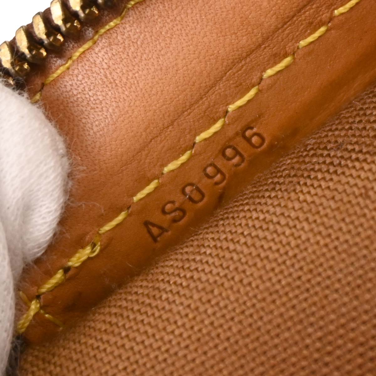 Louis Vuitton 1996 Damier Colombine Shoulder Tote Bag N99037