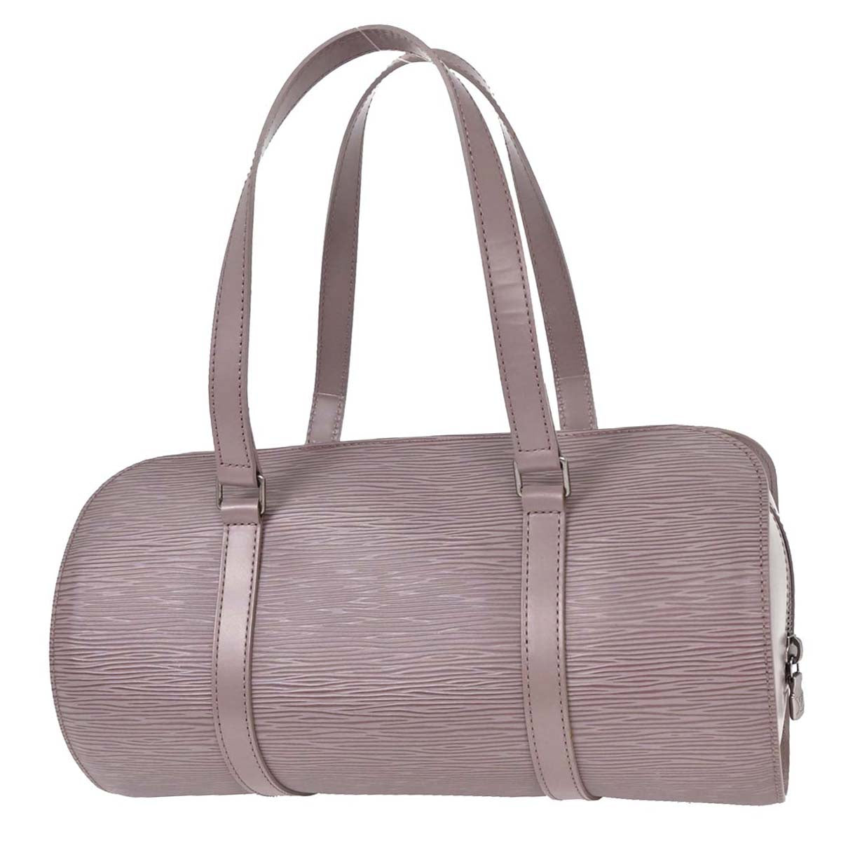 Louis Vuitton Purple Epi Soufflot Handbag M5222B