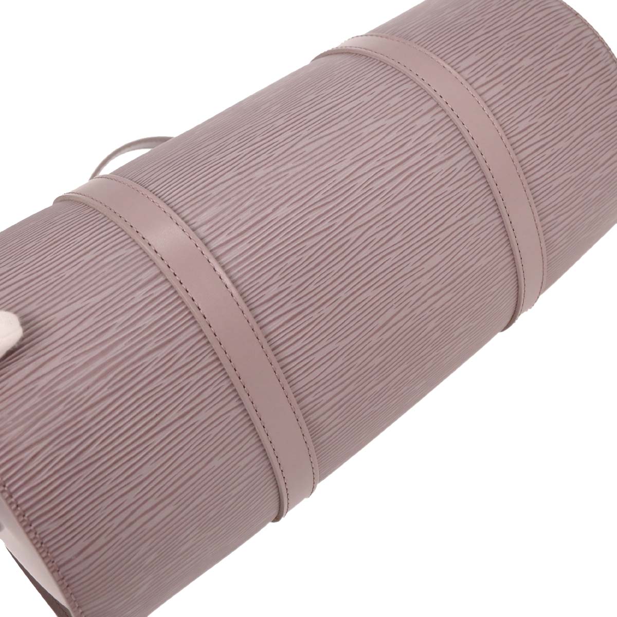 Louis Vuitton Purple Epi Soufflot Handbag M5222B