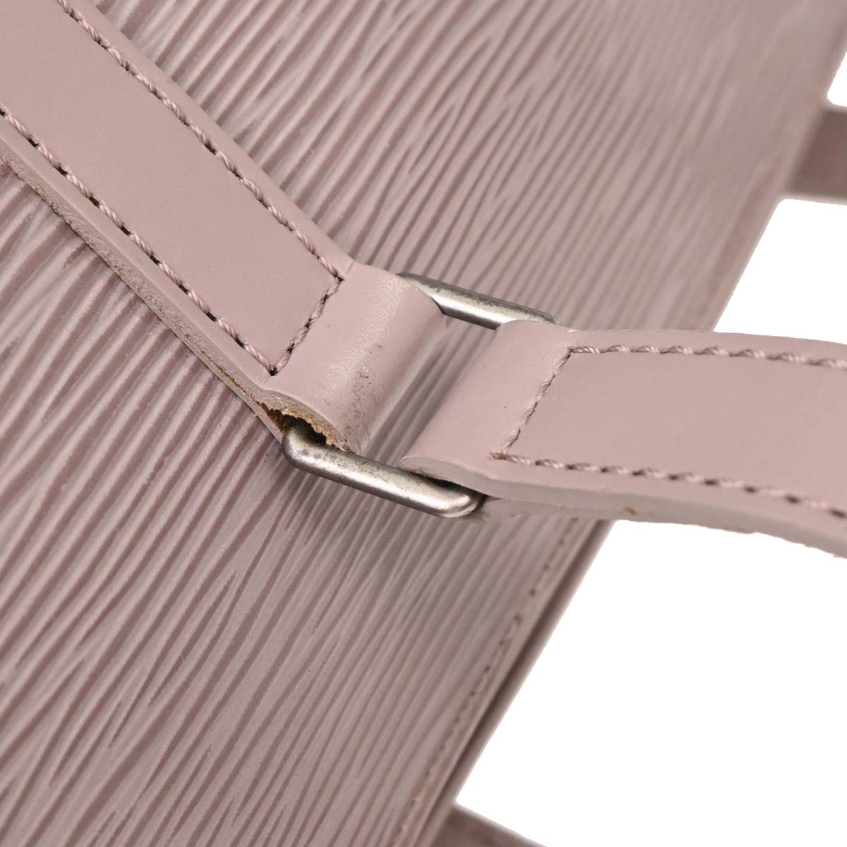 Louis Vuitton Purple Epi Soufflot Handbag M5222B