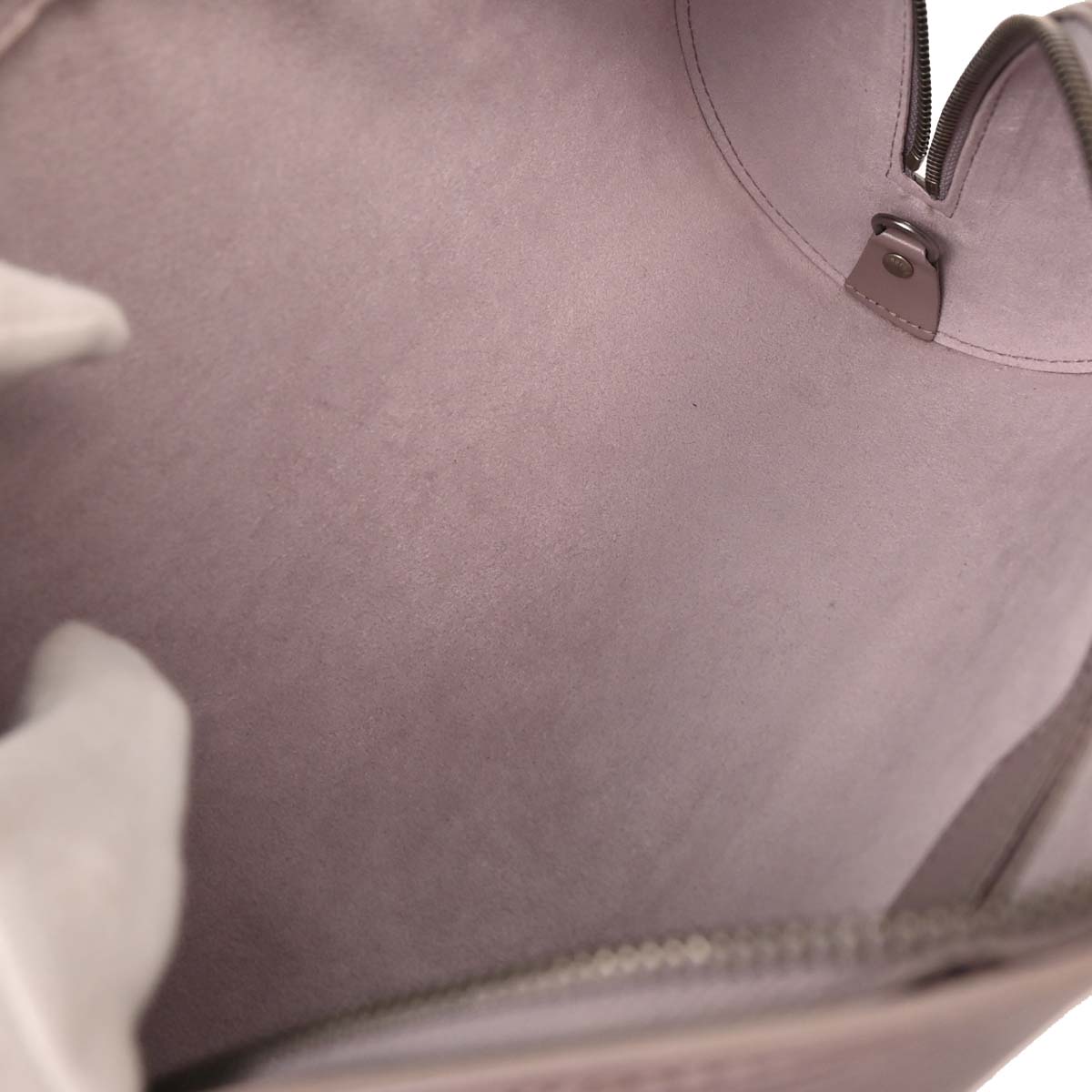 Louis Vuitton Purple Epi Soufflot Handbag M5222B