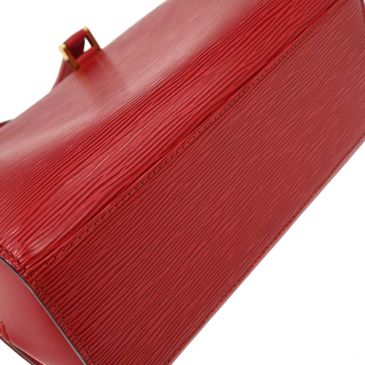 Louis Vuitton Red Epi Pont Neuf Handbag M52057