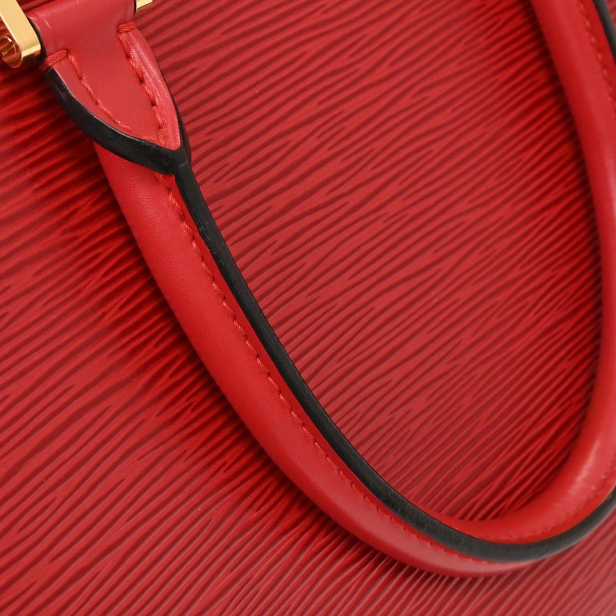 Louis Vuitton Red Epi Pont Neuf Handbag M52057