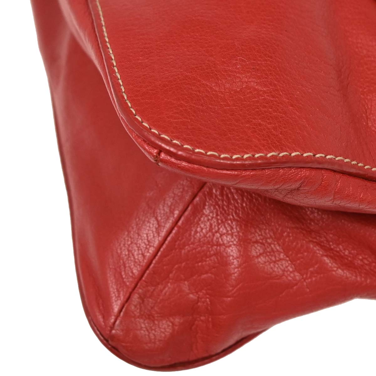 Prada Red Leather Handbag